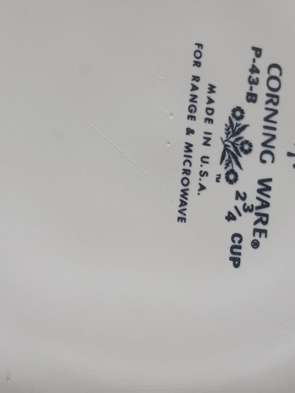 Corningware Blue Corn Flower Bakeware Set of Five
